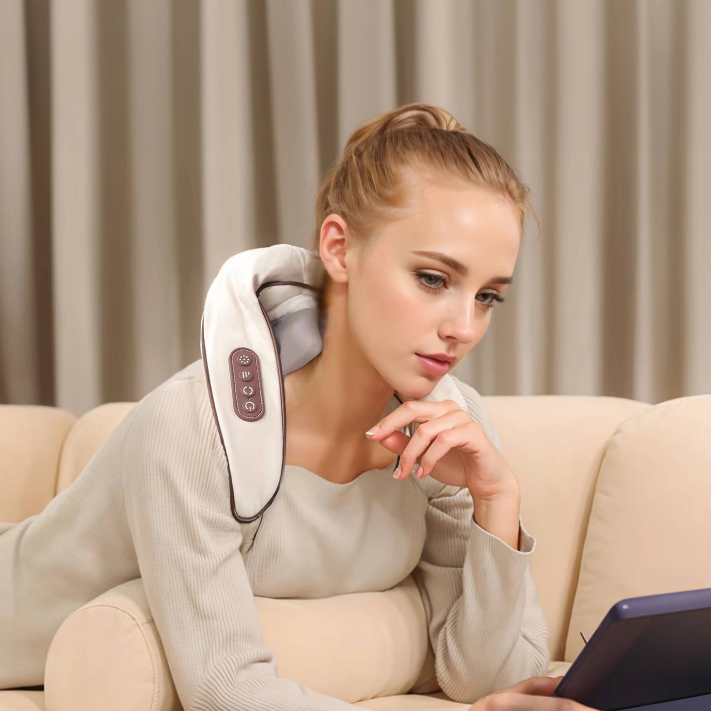 Electric Neck and shoulder Massager With Heat