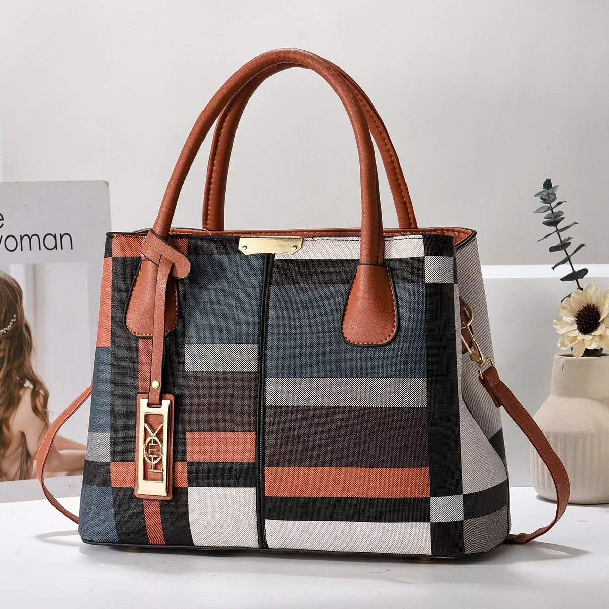Mom Large Capacity Shoulder Bag