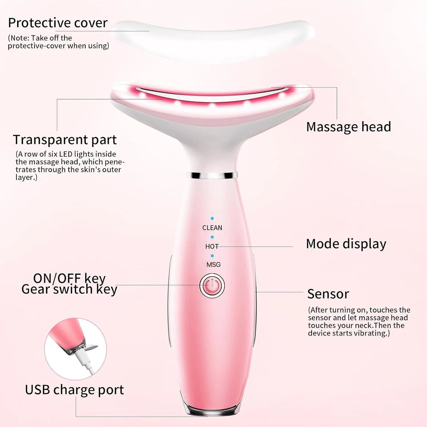 Face Massage Tool 3-in-1