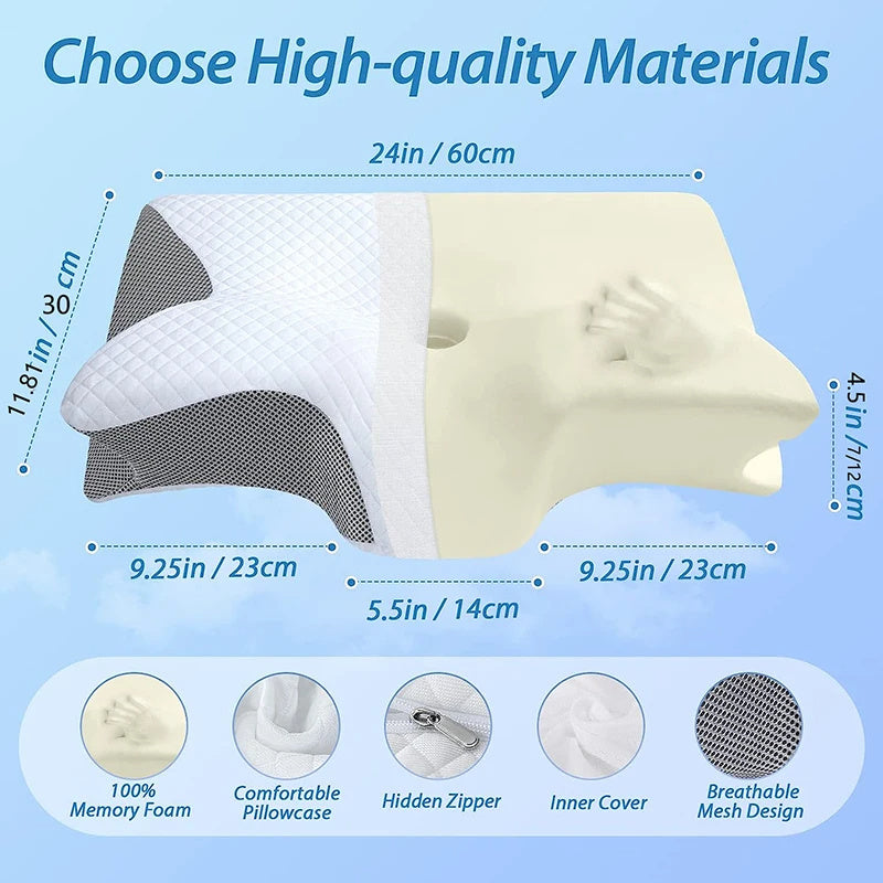 Ergonomic Pillow For Neck Pain