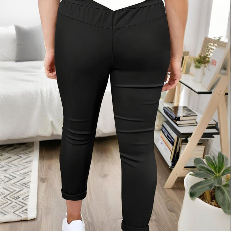 Women's Solid Casual Pants