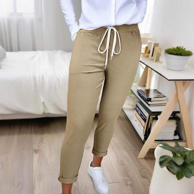 Women's Solid Casual Pants