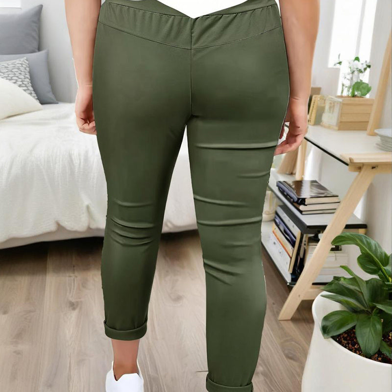 Women's Solid Casual Pants
