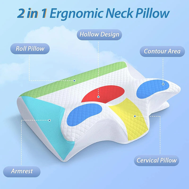 Ergonomic Pillow For Neck Pain