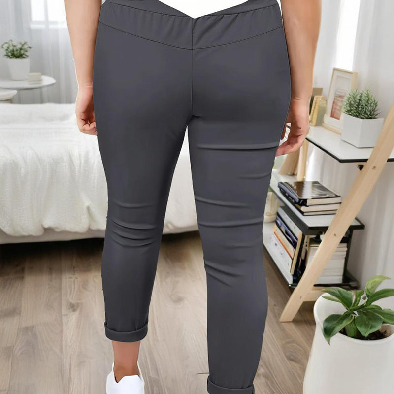 Women's Solid Casual Pants