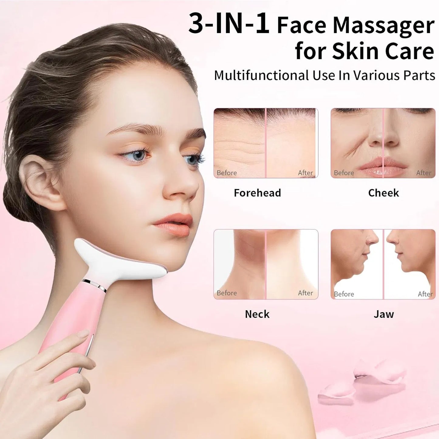 Face Massage Tool 3-in-1