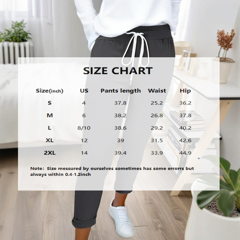 Women's Solid Casual Pants