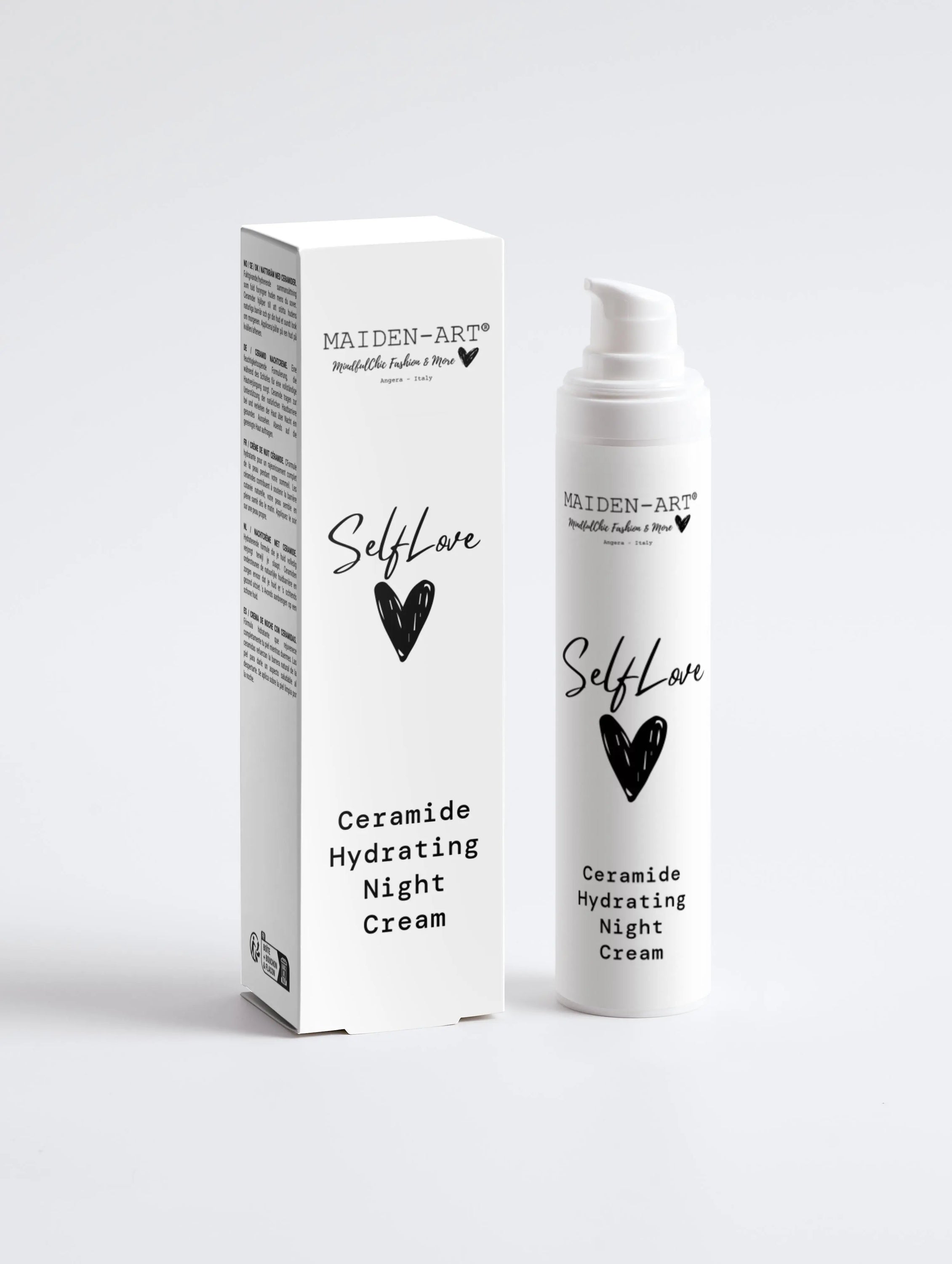 Ceramide Fuktighetsgivende Nattkrem – Intensiv Nattpleie med Ceramider & Hyaluronsyre