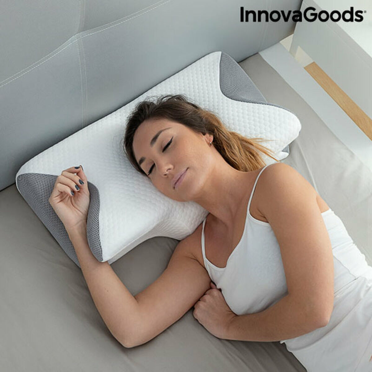 Neck Pillow with Ergonomic Contours Conforti InnovaGoods