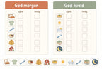 God morgen + God kveld + Ekstra kort (klipp ut og bytt)