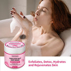 ENVISHA Beauty Health Rose Body Massage Bath Salt Scrub Exfoliating