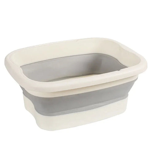 Foldable Footbath Massage Bucket Soaking Bucket Folding Basin Spa Foot