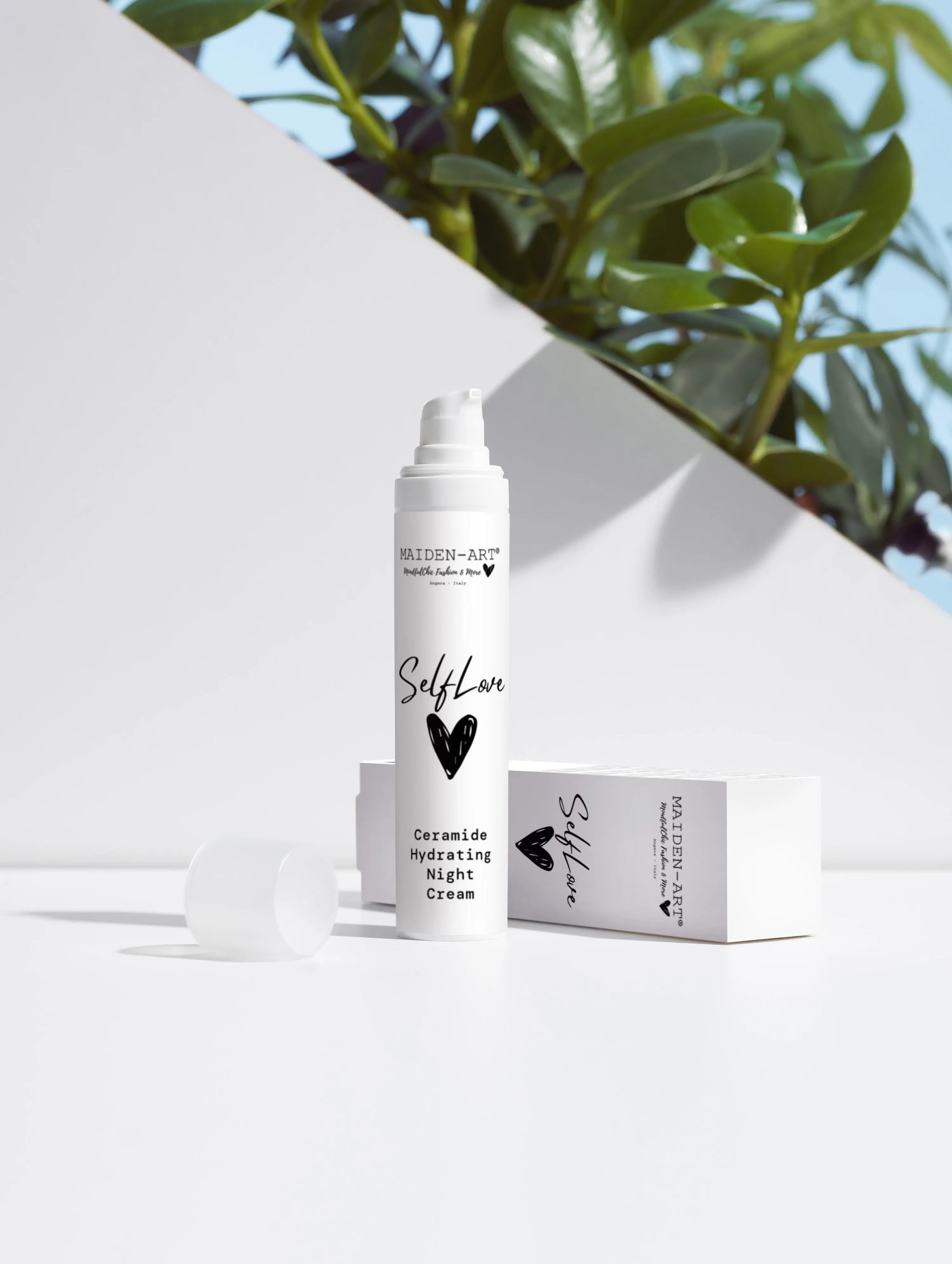 Ceramide Fuktighetsgivende Nattkrem – Intensiv Nattpleie med Ceramider & Hyaluronsyre
