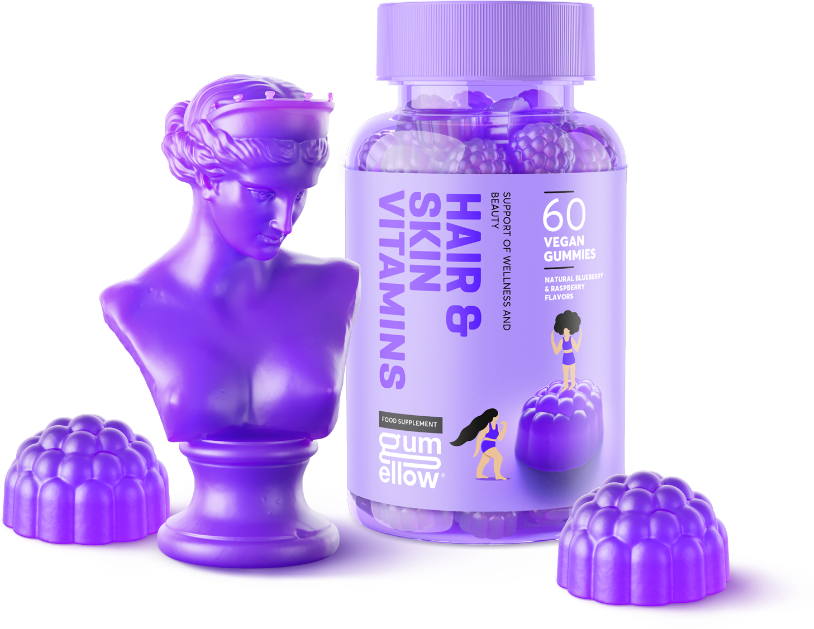 GUMELLOW HAIR & SKIN VITAMINS