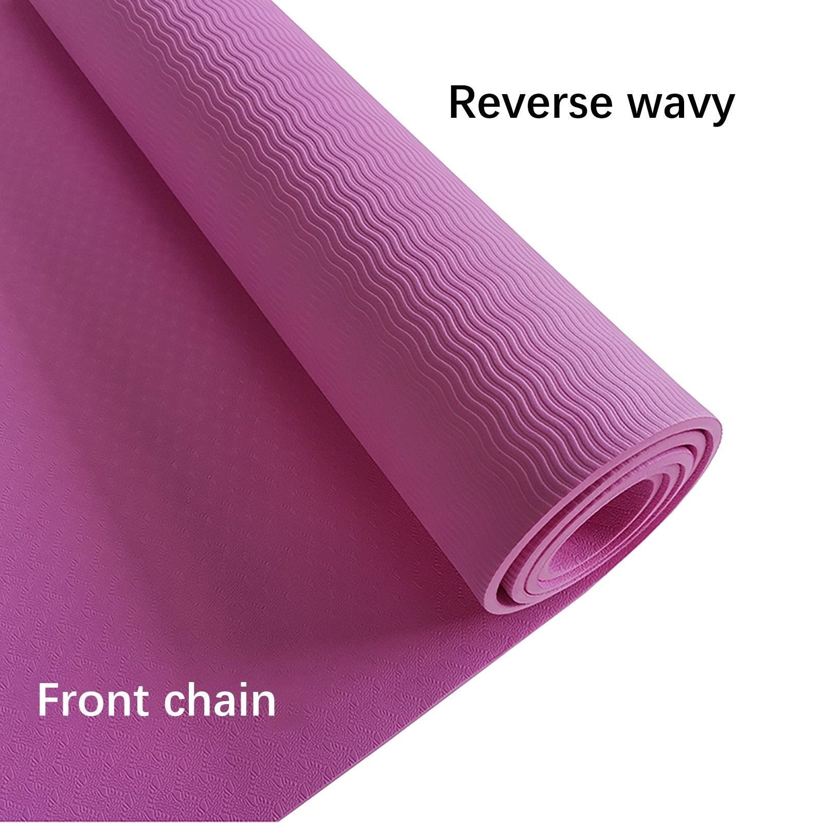 Premium Yogamatte i Stor Størrelse – Tykk, Sklisikker NBR-matte