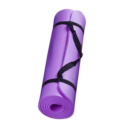 Premium Yogamatte i Stor Størrelse – Tykk, Sklisikker NBR-matte